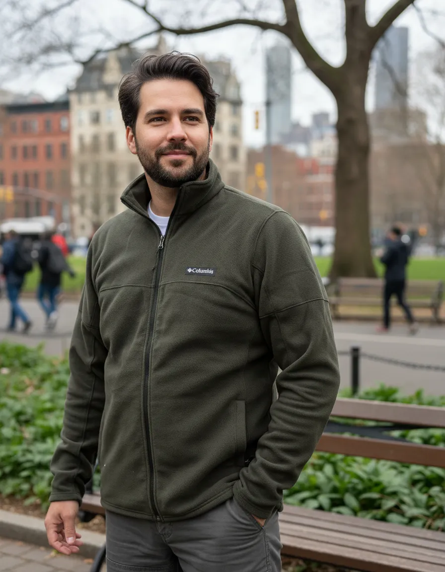 Columbia Abrigo Con Sierre Microforro Polar Ultrasuav